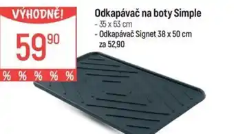 Globus Odkapávač na boty Simple nabídka