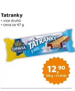 Můjobchod OPAVIA Tatranky nabídka