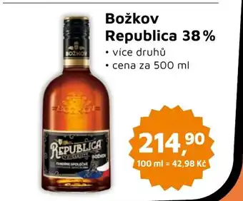 Můjobchod Božkov Republica 38% nabídka