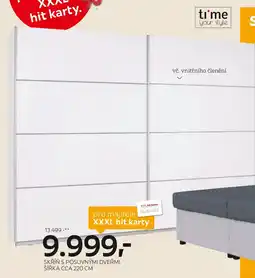 XXXLutz Skříň s posuvnými dveřmi nabídka