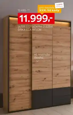 XXXLutz Skříň s otočnými dveřmi nabídka