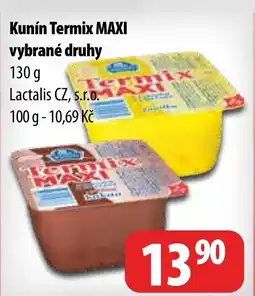 Partner Maloobchodní síť Kunín termix maxi vybrané druhy nabídka