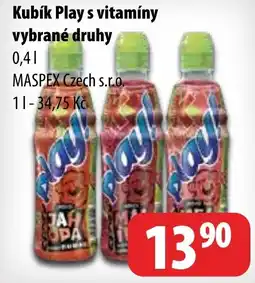 Partner Maloobchodní síť Kubík play s vitamíny vybrané druhy nabídka