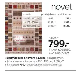 XXXLutz Tkaný koberec Novara a Lecce nabídka