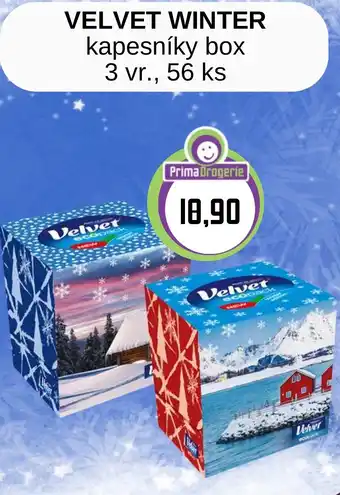 Prima Drogerie VELVET Winter nabídka