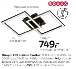 XXXLutz Stropní LED svítidlo Panther nabídka