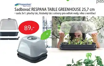 Fortel Sadbovač Respana Table Greenhouse nabídka