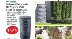 Fortel Sud na dešťovou vodu FREZE granit nabídka