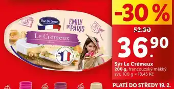 Lidl Sýr Le Crémeux, 200 g nabídka