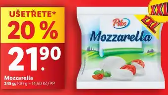 Lidl Mozzarella, 245 g nabídka