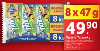 Lidl Opavia Tatranky, 8x 47 g nabídka