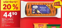 Lidl Závin s náplní, 500 g nabídka