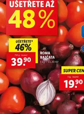 Lidl ROMA RAJČATA, 750 g nabídka