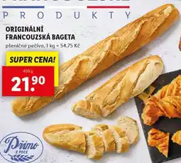 Lidl ORIGINÁLNÍ FRANCOUZSKÁ BAGETA, 400 g nabídka