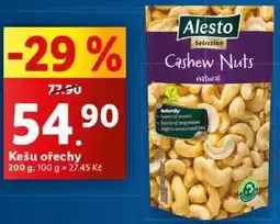 Lidl Kešu ořechy, 200 g nabídka