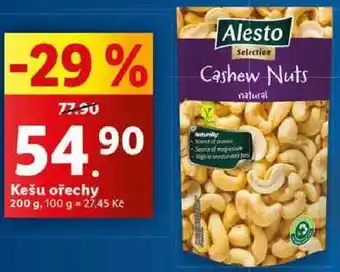 Lidl Kešu ořechy, 200 g nabídka