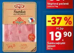 Lidl Šunka nejvyšší jakosti, 100 g nabídka