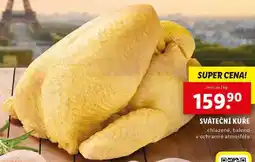 Lidl SVÁTEČNÍ KUŘE, cena za 1 kg nabídka