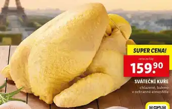 Lidl SVÁTEČNÍ KUŘE, cena za 1 kg nabídka