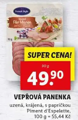 Lidl VEPŘOVÁ PANENKA, 90 g nabídka