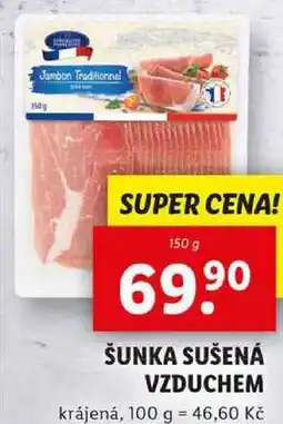 Lidl ŠUNKA SUŠENÁ VZDUCHEM, 150 g nabídka