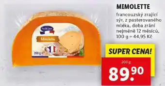 Lidl MIMOLETTE, 200 g nabídka