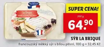 Lidl SÝR LA BRIQUE, 200 g nabídka