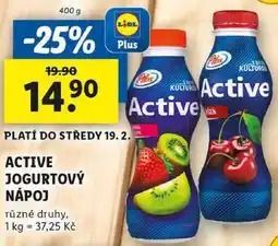 Lidl ACTIVE JOGURTOVÝ NÁPOJ, 400 g nabídka