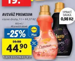 Lidl AVIVÁŽ PREMIUM, 1012 ml/46 PD nabídka