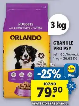 Lidl GRANULE PRO PSY, 3 kg nabídka