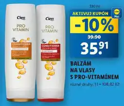 Lidl BALZÁM NA VLASY S PRO-VITAMÍNEM, 330 ml nabídka