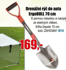 EVA Drenážní rýč do auta ErgoBull nabídka