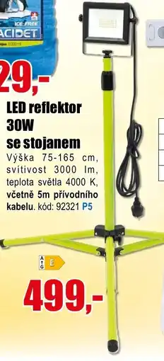 EVA LED reflektor 30W se stojanem nabídka