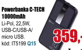 EVA Powerbanka C-TECH 10000mAh nabídka