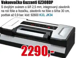 EVA Vakuovačka Guzzanti GZ308DP nabídka