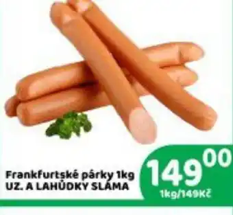 Brněnka Frankfurtské párky nabídka