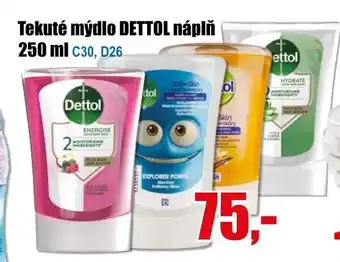 EVA Tekuté mýdlo DETTOL náplň nabídka