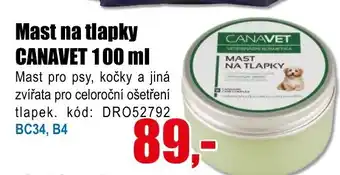 EVA Mast na tlapky CANAVET nabídka