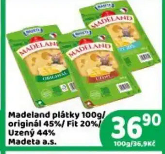 Brněnka Madeland plátky originál 45%/ Fit 20%/ Uzený 44% nabídka