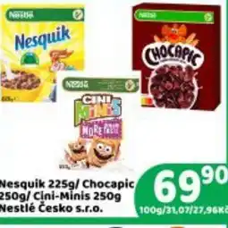 Brněnka NESQUIK Chocapic Cini Minis nabídka