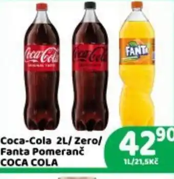 Brněnka COCA COLA Fanta Pomeranč nabídka