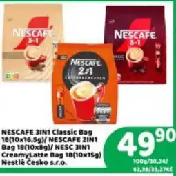 Brněnka NESCAFE 3IN1 Classic Bag nabídka