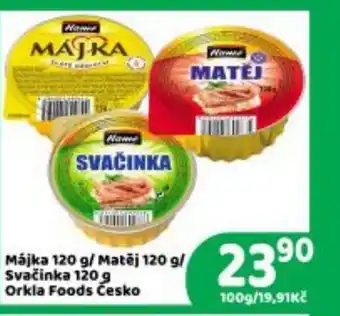 Brněnka Májka / Matěj Svačink Orkla Foods Česko nabídka