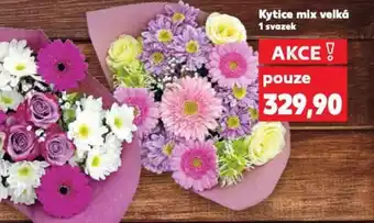 Kaufland Kytice mix velká nabídka