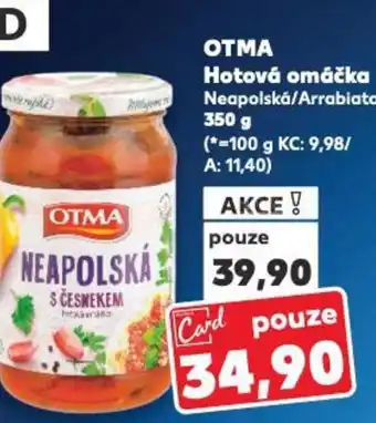 Kaufland OTMA Hotová omáčka nabídka