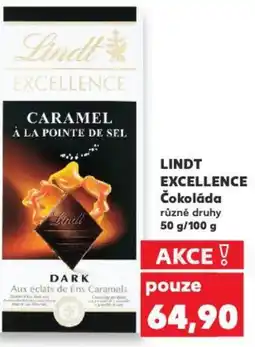 Kaufland LINDT EXCELLENCE Čokoláda nabídka