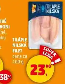 Penny Market TILÁPIE NILSKA FILET, 100 g nabídka