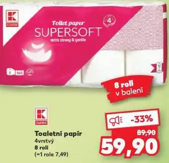 Kaufland Toaletní papír nabídka