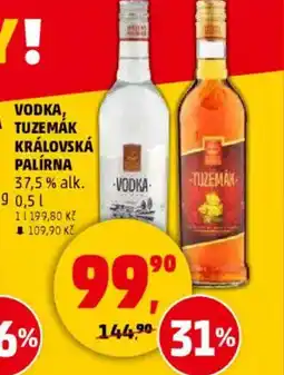 Penny Market Vodka, debrecínská tuzemák královská palírna nabídka