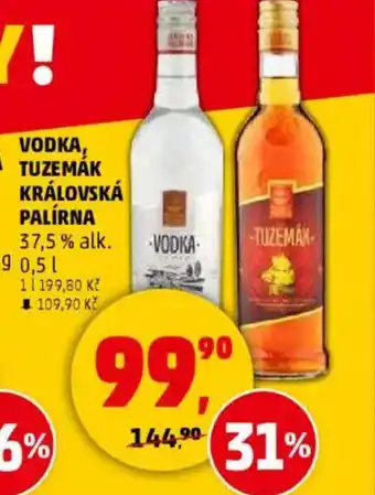 Penny Market Vodka, debrecínská tuzemák královská palírna nabídka